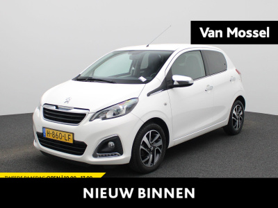 Peugeot 108 1.0 e-vti allure | led dagrijverlichting | lichtmetalen velgen | start/stop systeem | bluetooth | climate control | multistuur | esp | elektrische ramen | mistlampen |