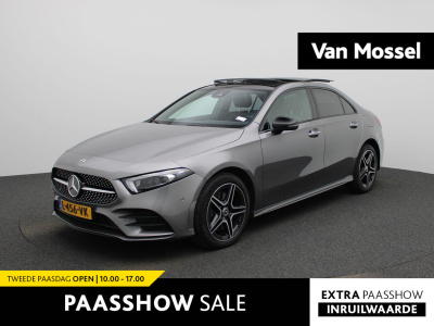 Mercedes-Benz A-Klasse 250 e business solution amg limited | automaat | panoramadak | navigatie | bluetooth | camera | stoel verwarming | cruise control | memory seats | lichtmetalen velgen |