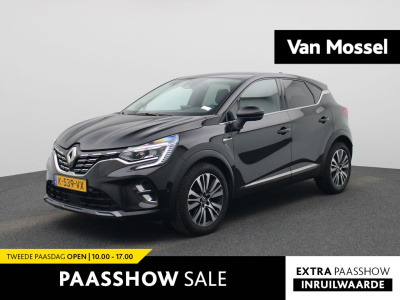 Renault Captur 1.3 tce 140 initiale paris | automaat | leder | navigatie | stoel verwarming | apple carplay | climate control | camera | parkeer sensoren | lmv | led |