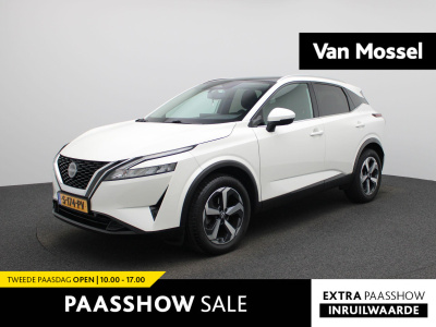 Nissan Qashqai 1.3 mhev n-connecta | navigatie | apple carplay / android auto | panoramadak | virtual cockpit | climate control | 360 camera | dab | lichtmetalen velgen |