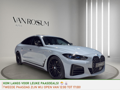 BMW 4 Serie gran coupé m440i xdrive | laser | memory | schuif-/kanteldak | h&k | 20 "| head up | vele opties.....