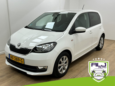 Skoda Citigo occasion 1.0 greentech ambition | wit | tweedehands skoda citigo | airco | cruisecontrol | bluetooth audio