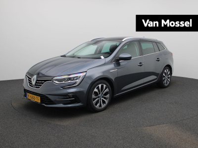 Renault Megane E-tech estate 1.6 plug-in hybrid 160 business edition one | automaat | schuifdak | navigatie | trekhaak  | camera | climate control | leder |stuur/stoelverwarming | lichtmetalen velgen | led |