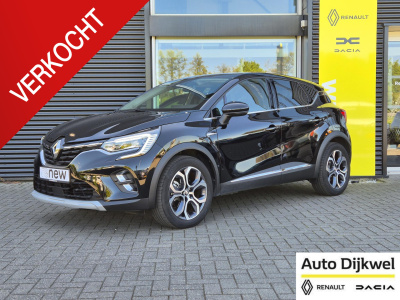Renault Captur 1.6 e-tech plug-in hybrid 160 techno adaptive cruise met driver assist, dode hoek detectie, camera, glazen schuif/kanteldak, 18" lm velgen