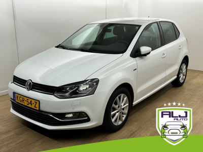 Volkswagen Polo occasion 1.2 tsi highline | wit | tweedehands volkswagen polo | airco | cruise | bluetooth audio | stoelverwarming