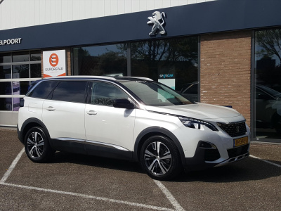 Peugeot 5008 allure 1.2 pt-130pk automaat (6t) full-led voor |comfort stoelen voor | navigatie&applecarplay&androidauto | 7-persoons |camera v+a+parkeersensorenv+a