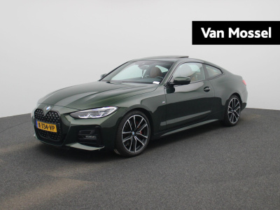 BMW 4 Serie coupé 430i high executive | m-sport | panoramadak | cognac leder | laser led | apple carplay / android auto | achteruitrijcamera | stoelverwarming | hi-fi | cruise control | parkeersensoren | navigatie | live cockpit | 19'...