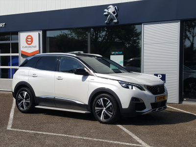 Peugeot 3008 gt-line 1.6turbo-165pk automaat (eat6)| navi | bt | applecarplay&androidauto|cruise & climate control|camera achter|parkeersensoren v+a|lm-velgen 18''
