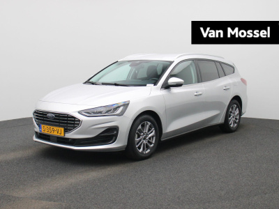 Ford Focus wagon 1.0 ecoboost hybrid titanium | cruise control | navigatie | parkeersensoren voor + achter | airco | apple carplay/ android auto |