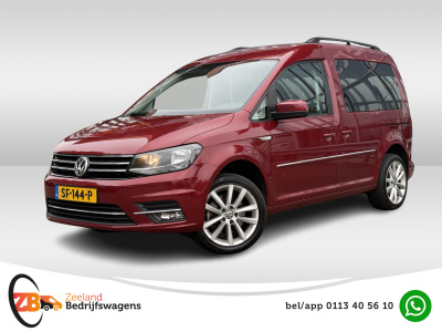 Volkswagen Caddy 1.4 tsi highline 7p | carplay | navi | trekhaak | stoelverw. | leder