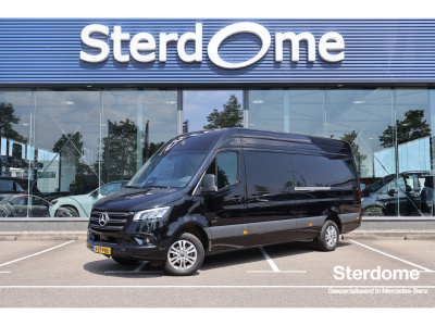 Mercedes-Benz Sprinter 319 1.9 cdi l3 i stoelverwarming i lederen bekleding i trekhaak i geveerde stoel i betimmerd i led i