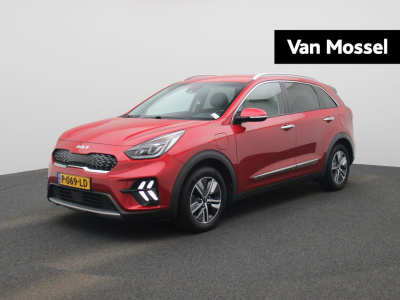 Kia Niro 1.6 gdi phev dynamicplusline | automaat | lmv | navigatie | leder | stoel/stuur verwarming | parkeer sensoren | climate control | bluetooth | cruise control | dab | camera | apple carplay