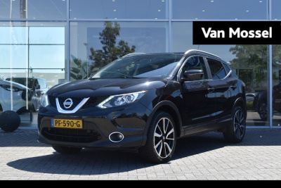 Nissan Qashqai 1.2 tekna | climate control | cruise control | trekhaak | stoelverwarming voor | achteruitrijcamera |