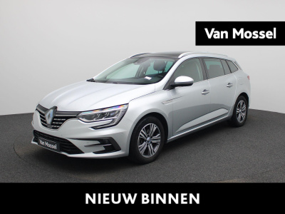 Renault Megane E-tech estate 1.6 plug-in hybrid 160 intens | automaat | trekhaak | panorama dak | navigatie | apple carplay / android auto | camera | climate control | sportstoelen | stoel/stuur verwarming | lichtmetalen velgen | led |