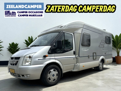 Hymer Onbekend hv 562 compacte hymer van | half-integraal met lengtebedden | jaar apk, beurt en garantie