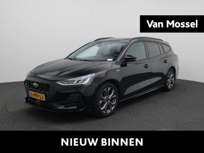 Ford Focus wagon 1.0 ecoboost hybrid st line style | trekhaak | cruise control | winter pack | full led | keyless entry&go | achteruitcamera |