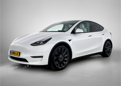 Tesla Model Y performance awd 75 kwh | leder | parkeercamera | schuif-kanteldak