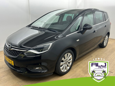Opel Zafira occasion 1.4 turbo innovation 7p. | zwart | tweedehands opel zafira | airco | achteruitrijcamera | cruise | panorama