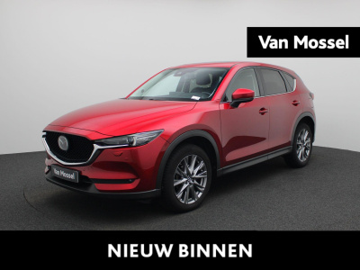 Mazda Cx-5 2.0 skyactiv-g 163 aut skycruise | automaat | navigatie | schuifdak | leder | climate control | apple carplay / android auto | 360 camera | bose | stoelverwarming / koeling | head up display | elek. achterklep | lichtmetal...