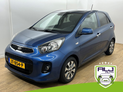 Kia Picanto occasion 1.0 cvvt comfortplusline navigator | blauw | tweedehands kia picanto | airco | camera | cruise | bluetooth