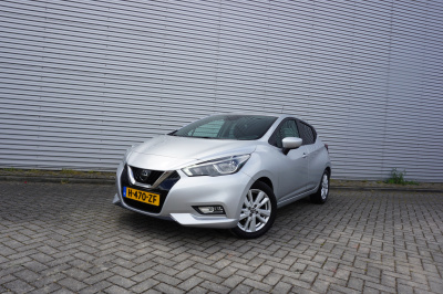 Nissan Micra 1.0 ig-t n-connecta airco / cruise / camera / carplay / parkeers. / lm velgen / nap