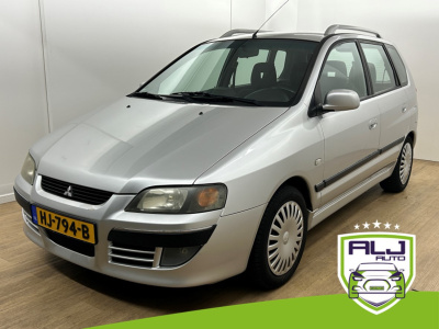 Mitsubishi Space Star occasion 1.8 instyle silver | grijs | tweedehands mitsubishi space star | airco | bluetooth radio | trekhaak