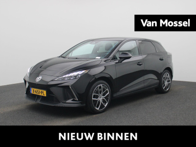 MG Mg4 Ev electric luxury 64 kwh | automaat | navigatie | climate control | apple carplay / android auto | adaptive cruise control | stoel/stuur verwarming | half-leder | lage km stand