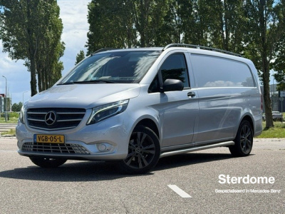 Mercedes-Benz Vito 114 cdi extra lang l camera l trekhaak l pts l thermotronic l intelligent light systeem l tweezitsbank l betimmerd l tempomaat l comfort stoel bestuurder l becker map pilot l