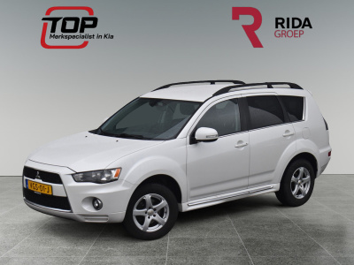 Mitsubishi Outlander outlander 2.2 di 4wd geel kenteken leder, navi, camera, trekhaak