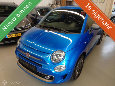 Fiat 500 1.2 sport/groot navi/ecc airco/lm velgen/dig dash/zwarte hemel stuurwiel/1st eig