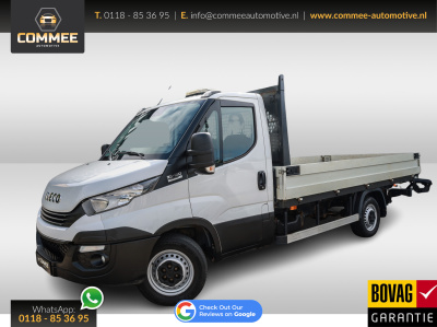 Iveco Daily 35s14 2.3 375 a8 aut open laadbak 410cm i trekhaak i standkachel