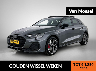Audi A3 sportback 45 tfsi e s edition competition | automaat | panoramadak | apple carplay / android auto | elektrisch verstelbare bestuurdersstoel | stoelverwarming | virtual cockpit | climate control | cruise control | lage km s...