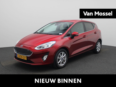 Ford Fiesta 1.0 ecoboost titanium | automaat | climate control | cruise control | winterpack | parkeersensoren voor + achter | lichtmetalen velgen | apple carplay/ android auto |