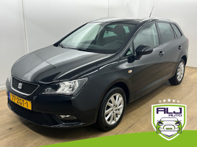 Seat Ibiza st occasion 1.2 tsi chill out | zwart | tweedehands seat ibiza | airco | aux audio | cruisecontrol | ruime kofferbak