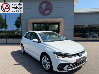 Volkswagen Polo 1.0 tsi 95pk style | virtual | iq light | climate | stoelverwarming | adapt. cruise | rijklaar incl. garantie