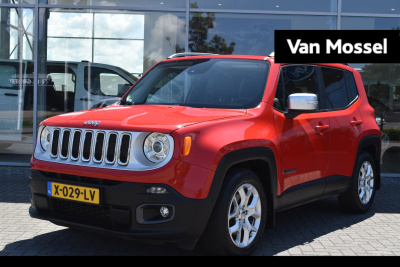 Jeep Renegade 1.4 multiair limited | climate control | cruise control | trekhaak | panoramadak | achteruitrijcamera | stoel- en stuurverwarming |
