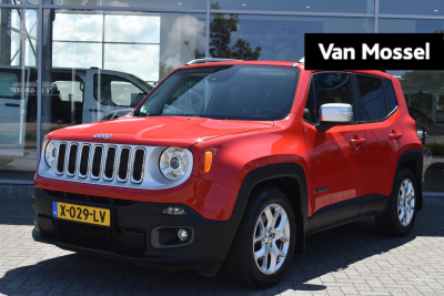 Jeep Renegade 1.4 multiair limited | climate control | cruise control | trekhaak | panoramadak | achteruitrijcamera | stoel- en stuurverwarming |
