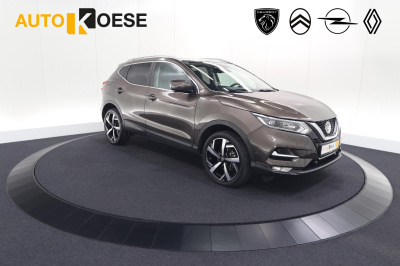 Nissan Qashqai 1.3 dig-t tekna | trekhaak | panoramadak | adaptieve cruise control | 360 camera | 19 inch
