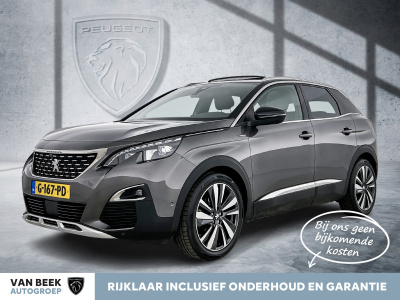 Peugeot 3008 130 pk automaat gt line lederen bekleding | camera voor en achter | afneembare trekhaak
