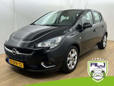Opel Corsa occasion 1.4 color edition | zwart | tweedehands opel corsa | airco | stoelverwarming | bluetooth | cruisecontrol