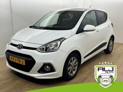 Hyundai I 10 occasion 1.0i i-motion comfort plus | wit | tweedehands hyundai i10 | airco | cruise | bluetooth | parkeersensoren