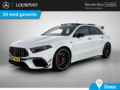 Mercedes-Benz A-Klasse amg 45 s 4matic+ | alarm klasse 3/5 | 360° camera | elektrisch verstelbare stoelen | inclusief 24 maanden mercedes-benz certified garantie voor europa.