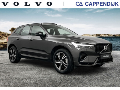 Volvo XC60 t6 398pk recharge r-design| pano| trekhaak| adap.cruise| leder| stoel.verw