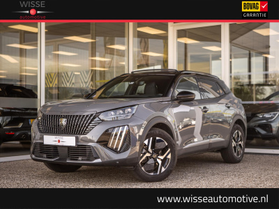 Peugeot 2008 1.2 hybrid 145pk e-dcs6 gt | panoramadak | 360 camera | navigatie | pdc | acc | carplay