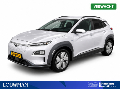 Hyundai Kona ev limited 64 kwh | trekhaak | schuifdak | head-up display | 1e eigenaar | onderweg-naar-dealer