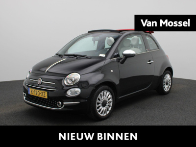 Fiat 500 1.0 hybrid cult | cabrio | lmv | dab | cruise control | parkeer sensoren | bluetooth | navigatie | climate control | lage km stand