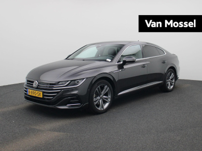 Volkswagen Arteon 1.4 tsi ehybrid r-line business+ | automaat | virtual cockpit | half-leder | trekhaak | navigatie | adap. cruise control | stoel/stuur verwarming | apple carplay | climate control | parkeer sensoren | lmv | led | camera | dab