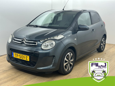 Citroen C1 occasion 1.0 vti shine | grijs | tweedehands citroen c1 | airco | bluetooth | cruise | camera
