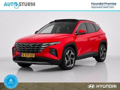 Hyundai Tucson 1.6 t-gdi phev premium sky 4wd soh 98% incl. trekhaak, nl-auto + 1e eigenaar!