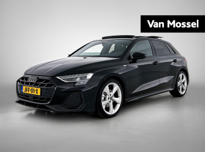 Audi A3 sportback 35 tfsi s edition | 2x s-line | panoramadak | sonos | matrix | sfeerverlichting | stoelverwarming | virtual cockpit | apple carplay / android auto | cruise control | climate control | 18" lichtmetalen velgen |